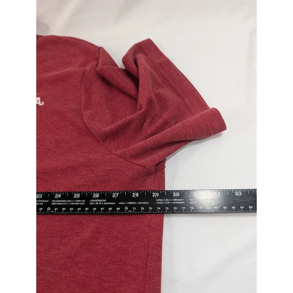 Oklahoma‎ Sooners OU Shirt Men's 3XL Polo Heathered Red Crimson Jordan Standard